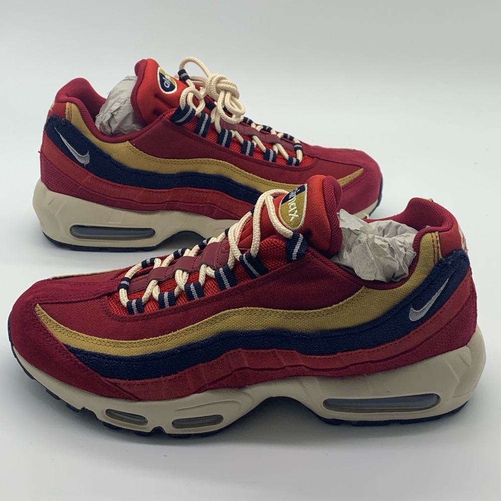 New Nike Men's Air Max 95 Premium Shoes Men red - Picture 8 of 8